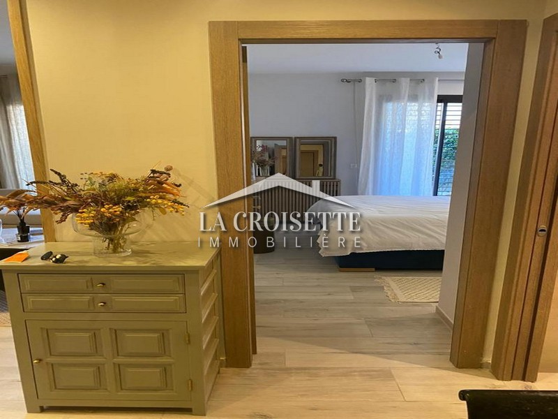 Appartement meublé S+1 avec jardin à La Marsa